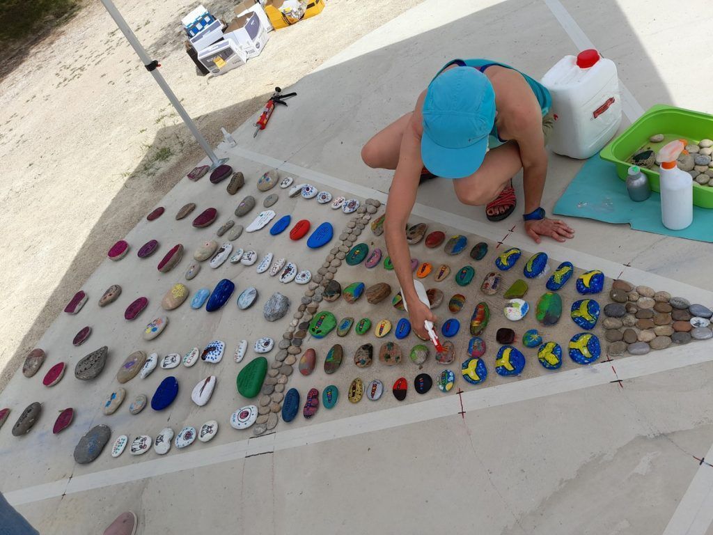 construcción del mandala