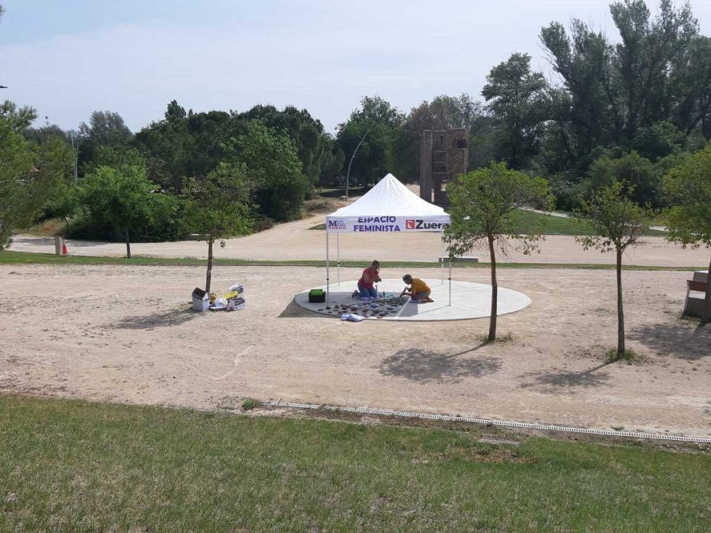 construcción del mandala