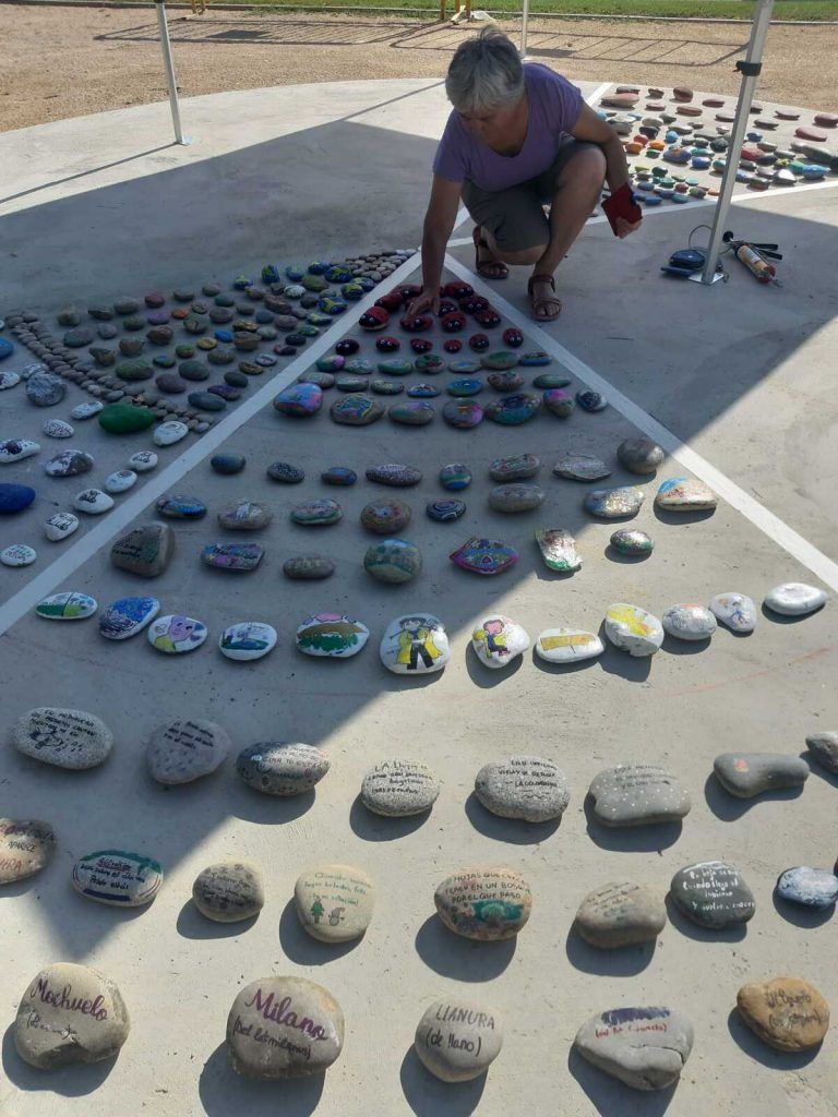 construcción del mandala