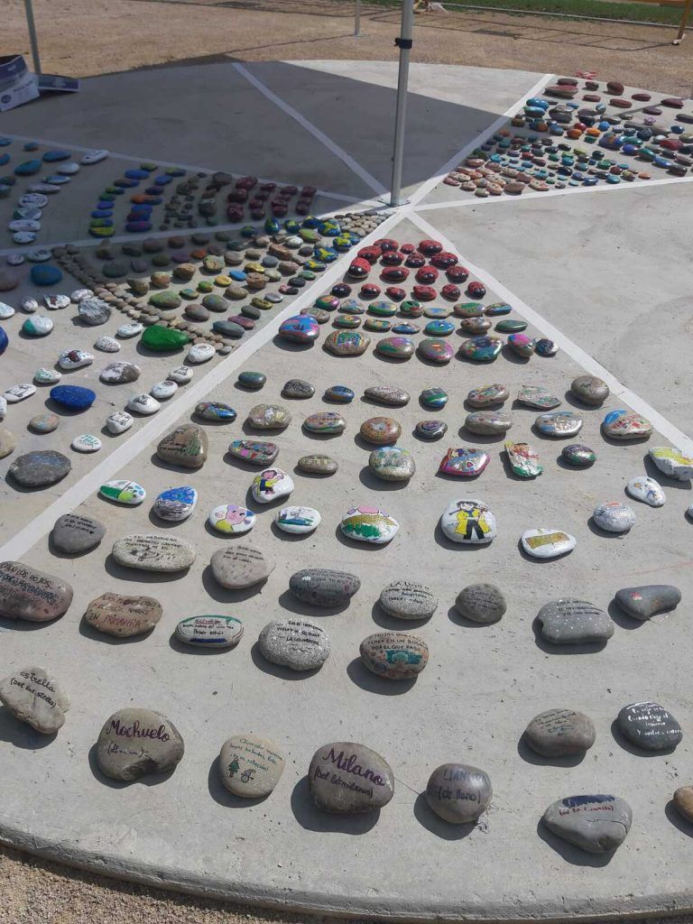 construcción del mandala