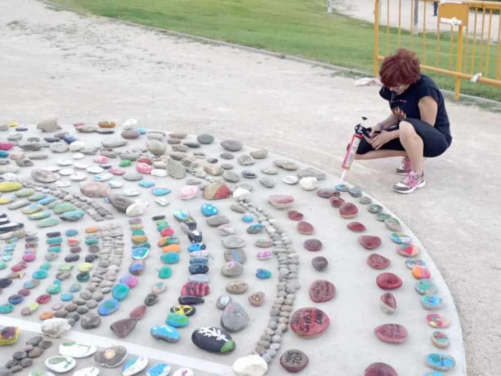 construcción del mandala